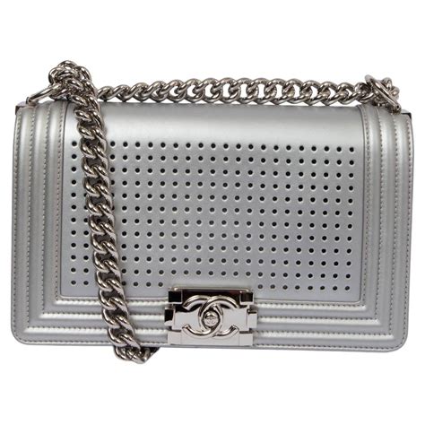 chanel led body bag|chanel boy bag metallic.